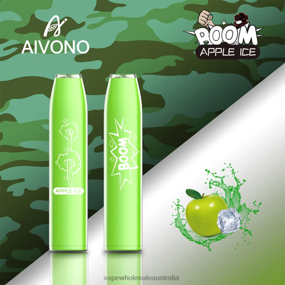 E Cigarettes Wholesale Suppliers - Aivono AIM BOOM 600 Apple Ice D24H0354