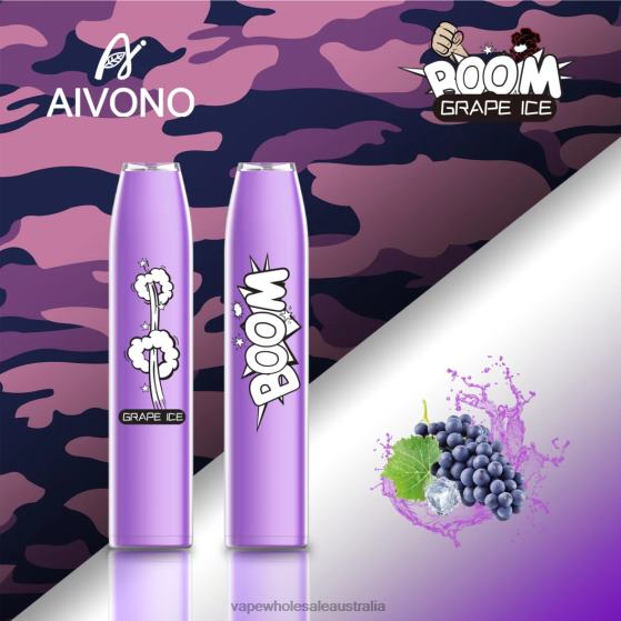 Vaping Supplies Near Me - Aivono AIM BOOM 600 Grape Ice D24H0359
