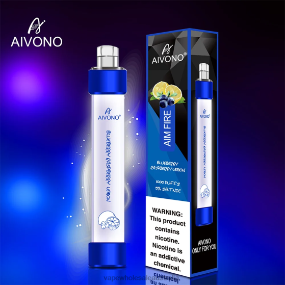 Vape Wholesale Distributor Australia - Aivono AIM FIRE 1000 Blueberry Raspberry Lemon D24H0327