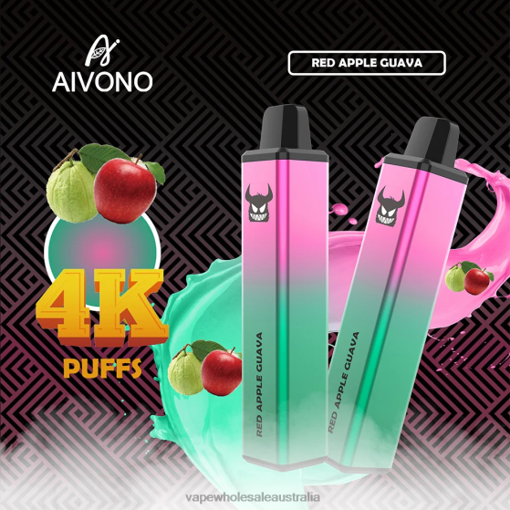 E Cig Wholesale - Aivono AIM FREAK 4000 Red Apple Guava D24H0257