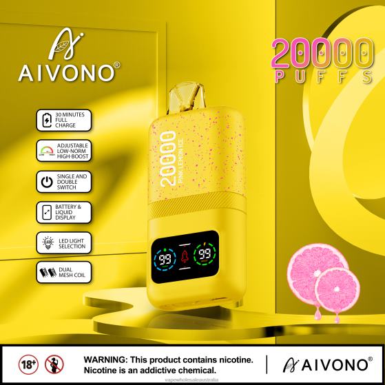 Vape Wholesale Distributor - Aivono AIM magic 20000 Pink Lemon Ice D24H083
