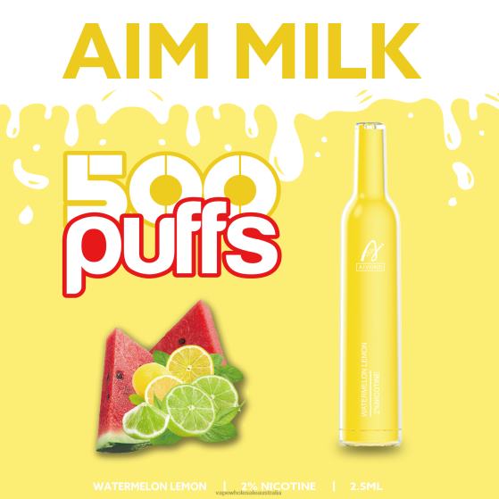 Vape Wholesale Distributor Australia - Aivono AIM MILK 500 Watermelon Lemon D24H0270