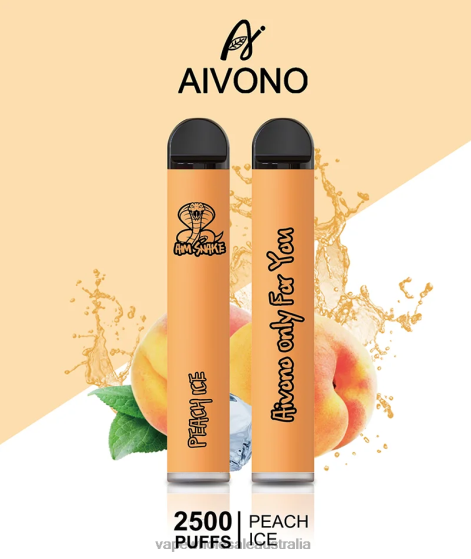 E Cigarettes Wholesale Suppliers - Aivono AIM SNAKE 2500 Peach Ice D24H0316