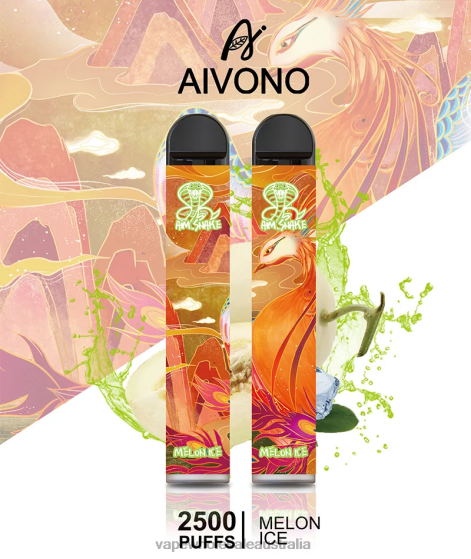Vape Wholesale Distributor - Aivono AIM SNAKE 2500 Melon Ice D24H0311
