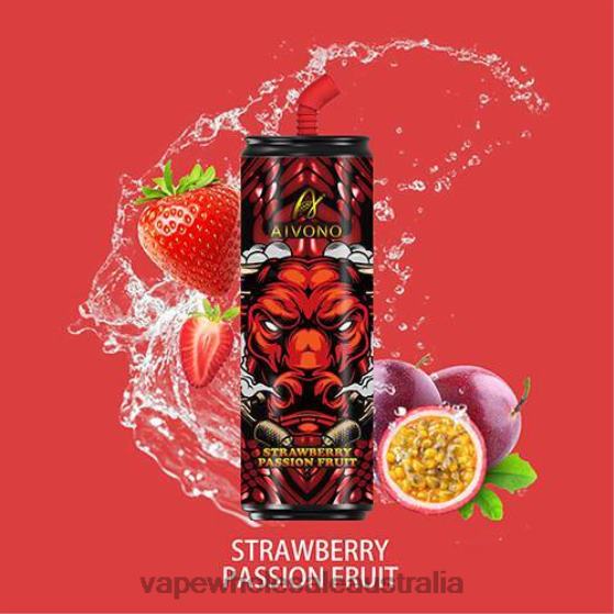 Vape Wholesale Melbourne - Aivono AIM WINNER 6000 Coca Cola Bottles Strawberry Passion Fruit D24H0115