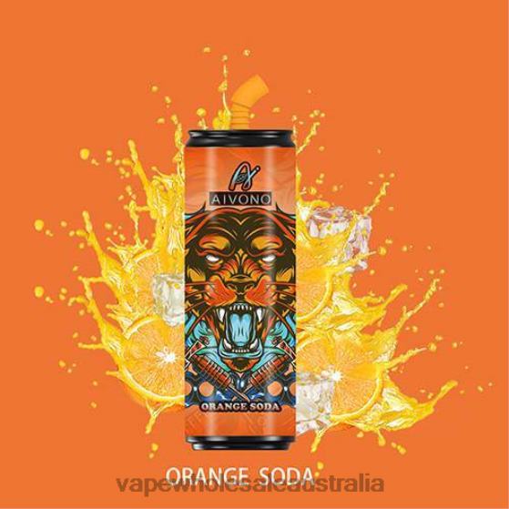 Vaping Supplies Amazon - Aivono AIM WINNER 6000 Coca Cola Bottles Orange Soda D24H0114