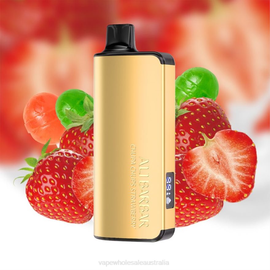 Electronic Cigarette Wholesale Price - Alibarbar Ingot 20000 Disposable Vape Chupa Chups Strawberry BZ4LD434