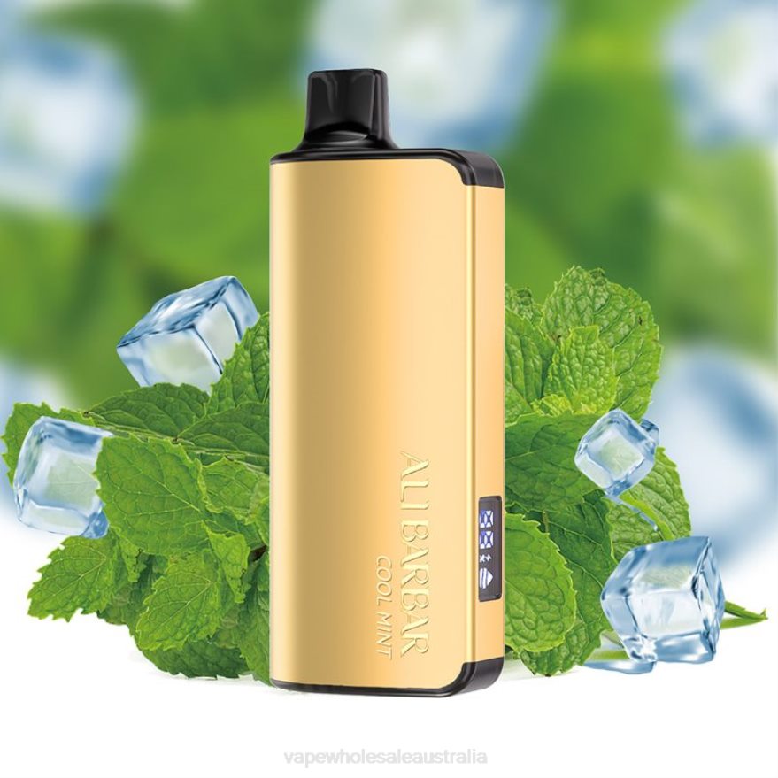 Vaping Supplies Australia - Alibarbar Ingot 20000 Disposable Vape Cool Mint BZ4LD435