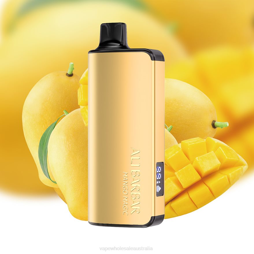 E Cig Wholesale - Alibarbar Ingot 9000 Disposable Vape Mango Magic BZ4LD429
