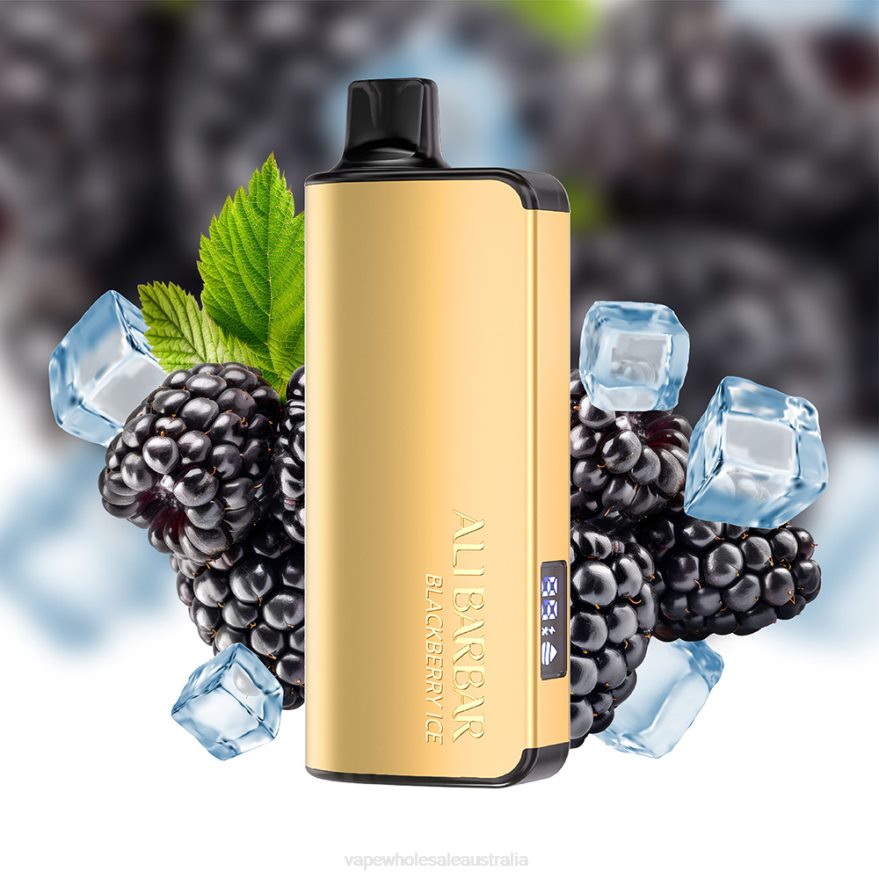 E Cigarette Wholesale - Alibarbar Ingot 9000 Disposable Vape Blackberry Ice BZ4LD430
