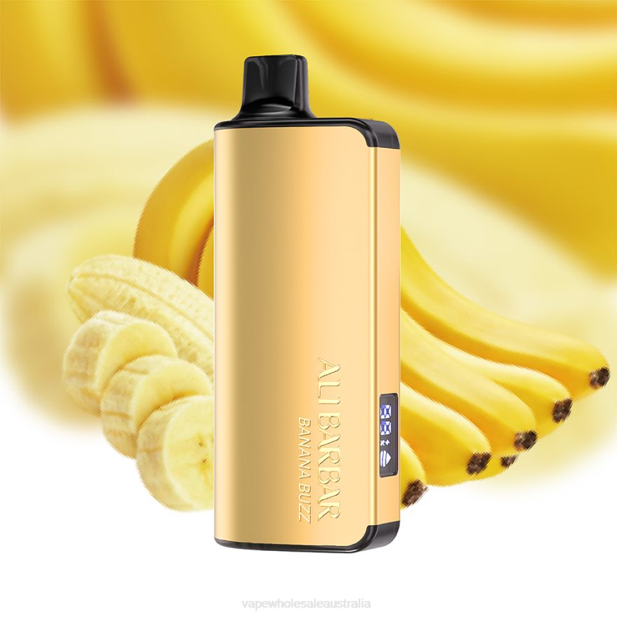 Vape Wholesale Global - Alibarbar Ingot 9000 Disposable Vape Banana Buzz BZ4LD427