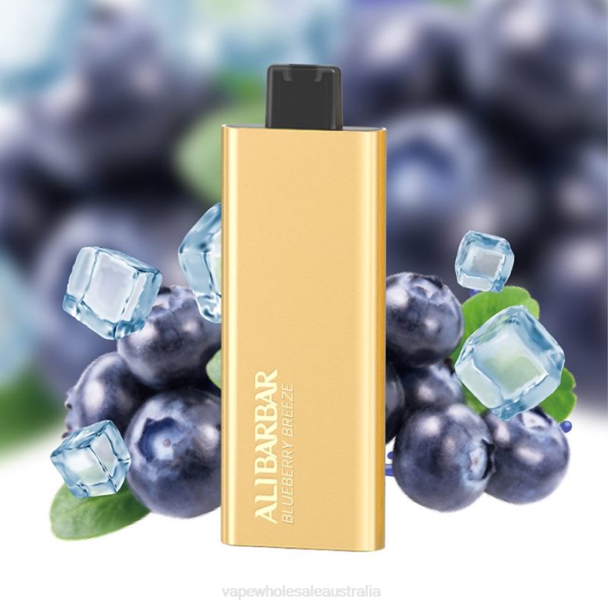 Electronic Cigarette Wholesale - Alibarbar Pandora 7000 Disposable Vape Blueberry Breeze BZ4LD451