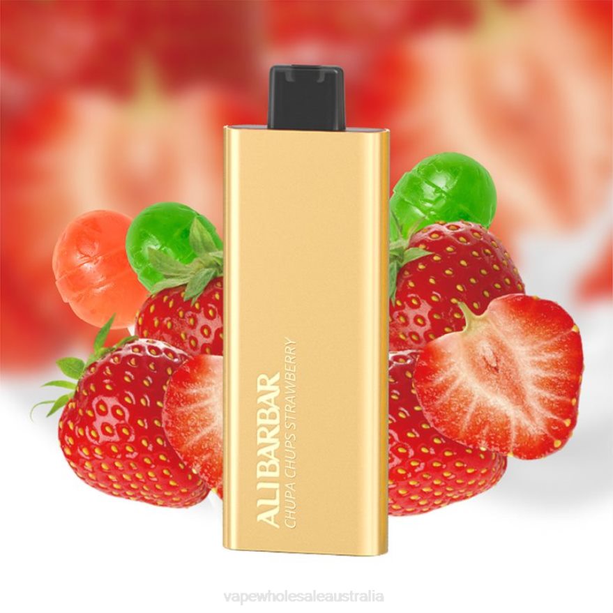 Electronic Cigarette Wholesale Price - Alibarbar Pandora 7000 Disposable Vape Chupa Chups Strawberry BZ4LD453