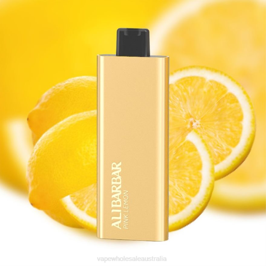 Vape Wholesale Australia - Alibarbar Pandora 7000 Disposable Vape Pink Lemon BZ4LD459