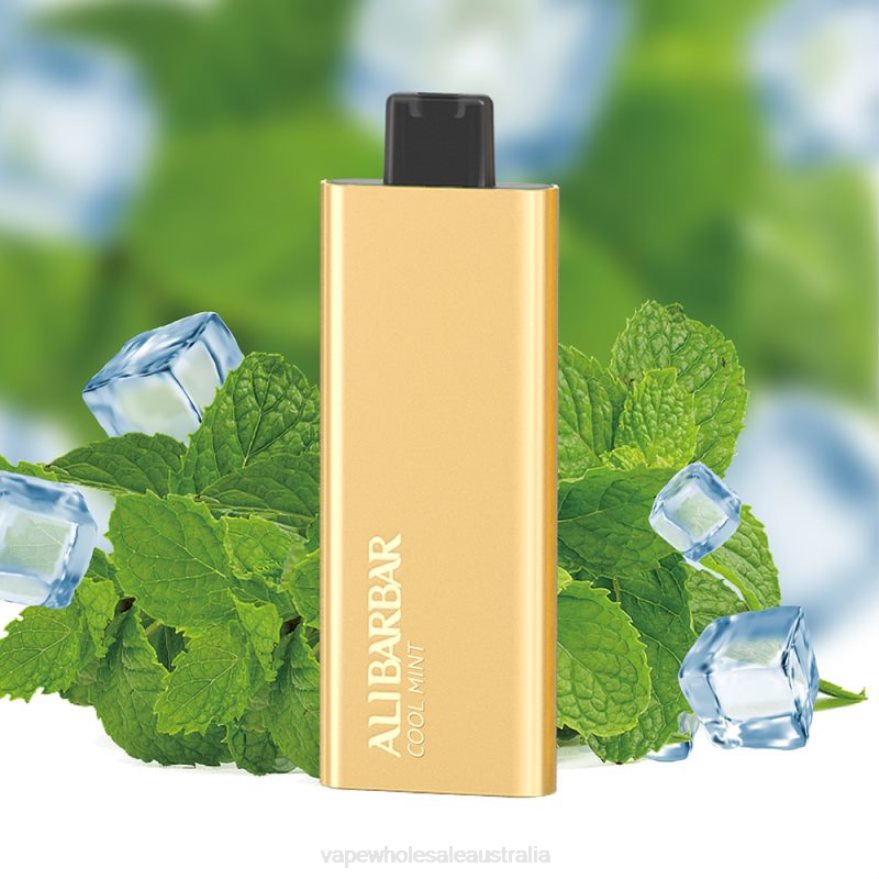 Vaping Supplies Australia - Alibarbar Pandora 7000 Disposable Vape Cool Mint BZ4LD454