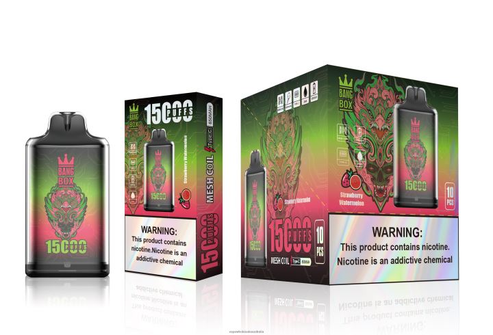 E Cig Wholesale Distributors - Bang Box S1-15000 Puffs Strawberry Watermelon 608HD103