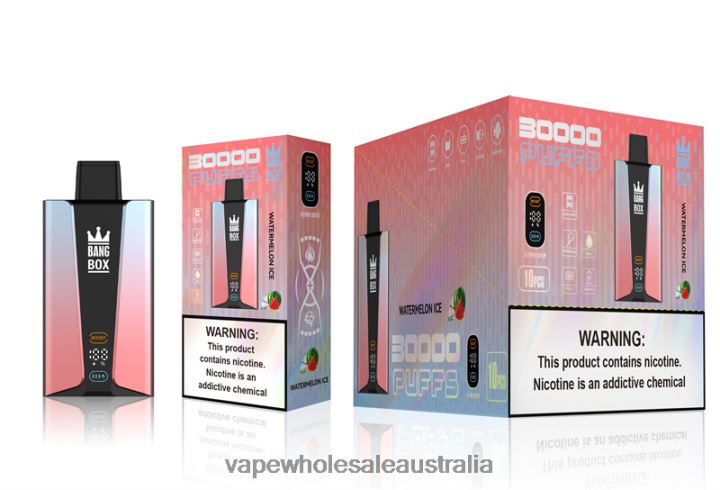 E Cigarette Wholesale - Bang Box 30000 Puffs Smart Screen Watermelon Ice 608HD86
