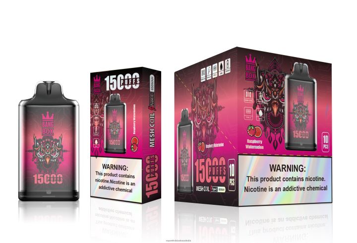 E Cigarette Wholesale - Bang Box S1-15000 Puffs Raspberry Watermelon 608HD105