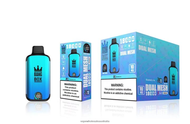 Electronic Cigarette Wholesale Price - Bang Box 18000 puffs Blueberry Ice 608HD90