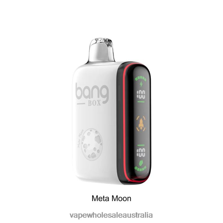 Electronic Cigarette Wholesale Supplier - Bang Box 9000-18000 Puffs Intelligent Power Display Meta Moon 608HD33