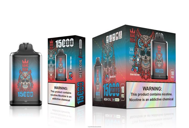 Electronic Cigarette Wholesale Supplier - Bang Box S1-15000 Puffs Blue Razz Ice 608HD108