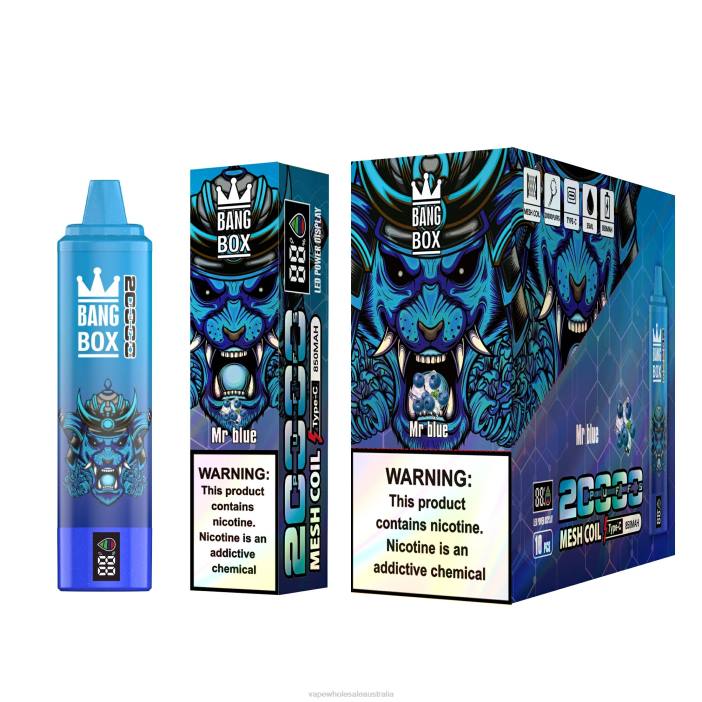Mr Blue - e cig wholesale distributors 4DF0R129 Bang Box 20000
