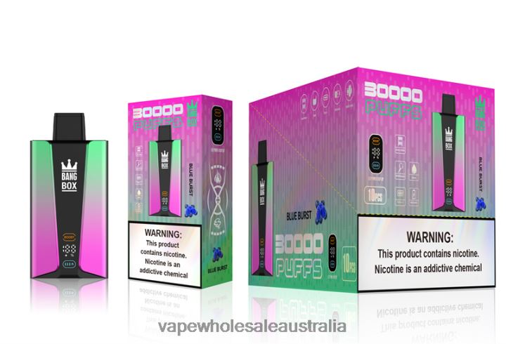 Vape Wholesale Distributor - Bang Box 30000 Puffs Smart Screen Blue Burst 608HD82