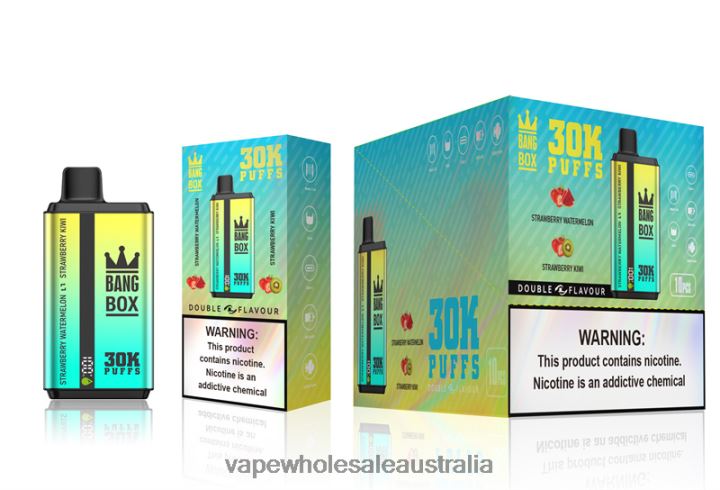 Vape Wholesale Global - Bang Box 30000 Puffs Dual Flavors Strawberry Watermelon & Strawberry Kiwi 608HD64