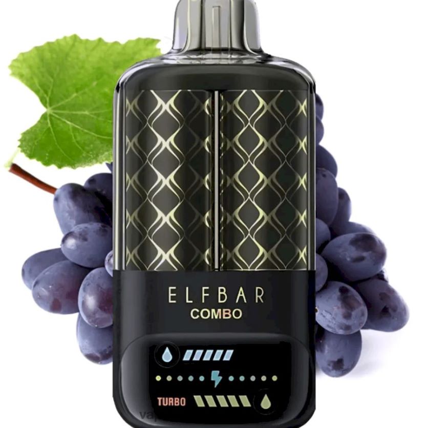 Vape Wholesale Distributor - Grape & Mary Drink Elf Bar Combo 25000 0R8P467