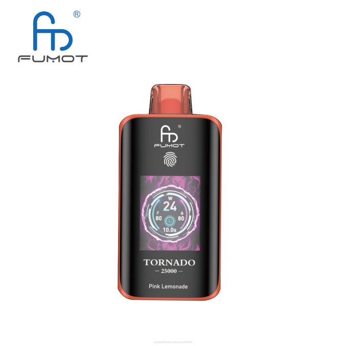 E Cig Wholesale - Pink Lemonade Fumot Tornado 25000 Disposable Vape N4BV10