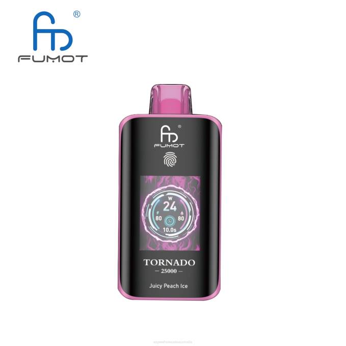 Vape Wholesale Distributor - Juicy Peach Ice Fumot Tornado 25000 Disposable Vape N4BV7