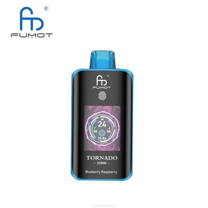 Vape Wholesale Sydney - Blueberry Raspberry Fumot Tornado 25000 Disposable Vape N4BV3