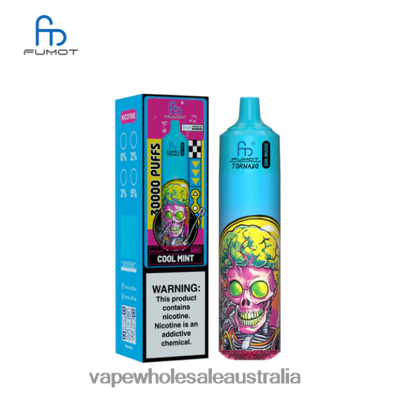 E Cig Wholesale - Fumot Tornado 30K Music Cool Mint H06JN10