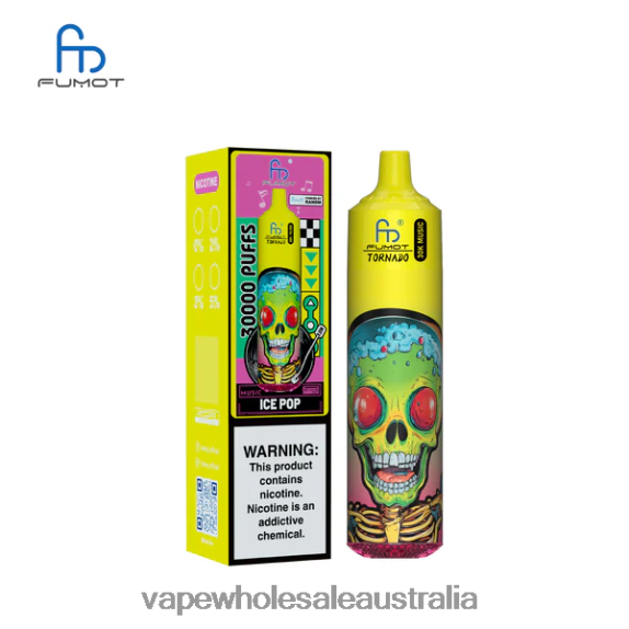 Electronic Cigarette Wholesale Price - Fumot Tornado 30K Music Ice Pop H06JN15