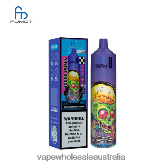 Electronic Cigarette Wholesale Supplier - Fumot Tornado 30K Music Kiwi Passion Fruit Guava H06JN14