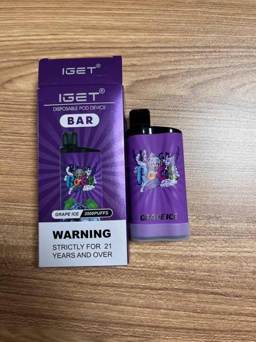 Grape Ice - vape wholesale global 4DF0R88 IGET BAR 3500 5% NICOTINE