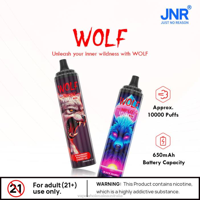 Strawberry Ice - e cig wholesale distributors 4DF0R99 JNR WOLF NIPLO