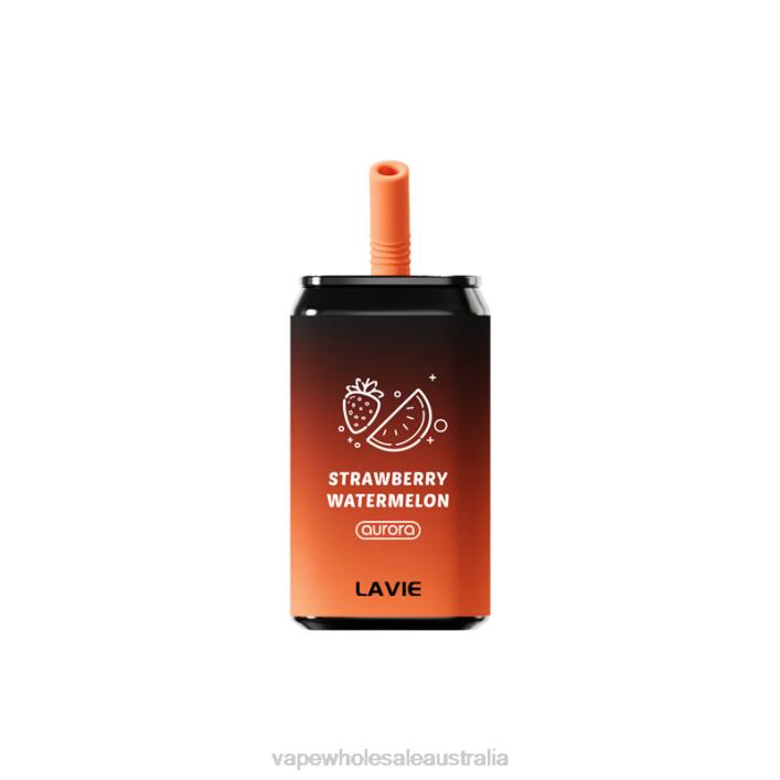 Electronic Cigarette Wholesale - Strawberry Watermelon LAVIE Aurora 11000 Puffs 8L8X146
