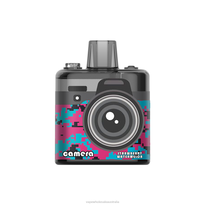 Vaping Supplies Near Me - Strawberry Watermelon LAVIE Camera 8000 Puffs 8L8X169