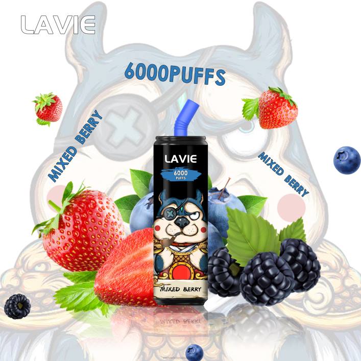 Vape Wholesale Aus - Mixed Berry LAVIE Coke BAR 6000 Puffs 8L8X272