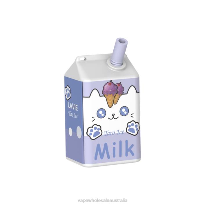 E Cig Wholesale Distributors - Taro Ice LAVIE MILK 7000 Puffs 8L8X180