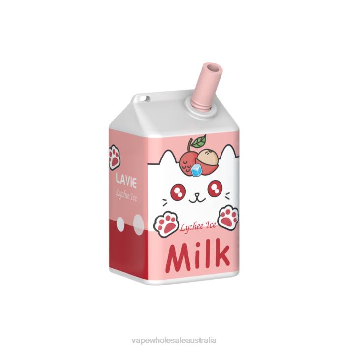 E Cigarettes Wholesale Suppliers - Lychee Ice LAVIE MILK 7000 Puffs 8L8X183