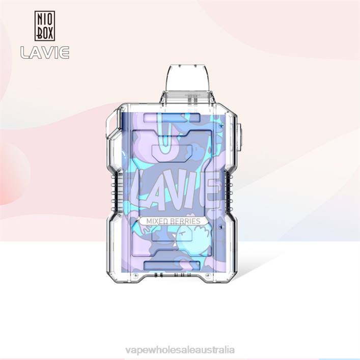 Vape Wholesale Distributor - Mixed Berries LAVIE NIO BOX 9000 Puffs 8L8X197
