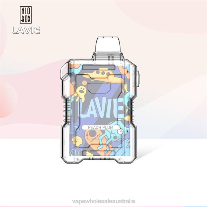 Vape Wholesale Global - Peach Plum LAVIE NIO BOX 9000 Puffs 8L8X198