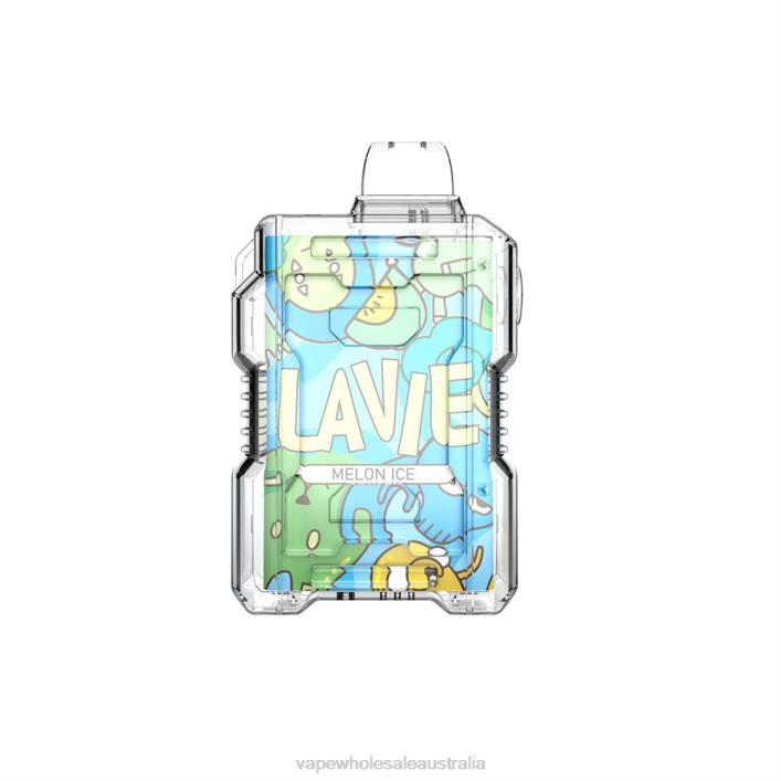 Vape Wholesale Melbourne - Melon Ice LAVIE NIO BOX 9000 Puffs 8L8X191