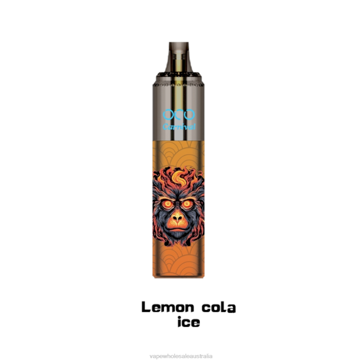 E Cig Wholesale Distributors - Lemon Cola Ice LAVIE OCO Carnival 10000 Puffs 8L8X351