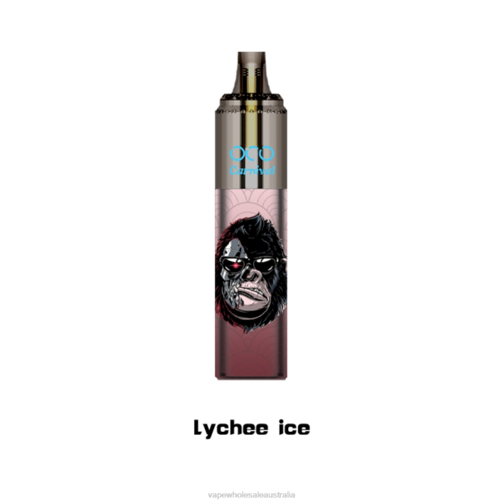 E Cig Wholesale - Lychee Ice LAVIE OCO Carnival 10000 Puffs 8L8X352