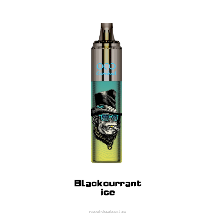 Vape Wholesale Aus - Blackcurrant Ice LAVIE OCO Carnival 10000 Puffs 8L8X348