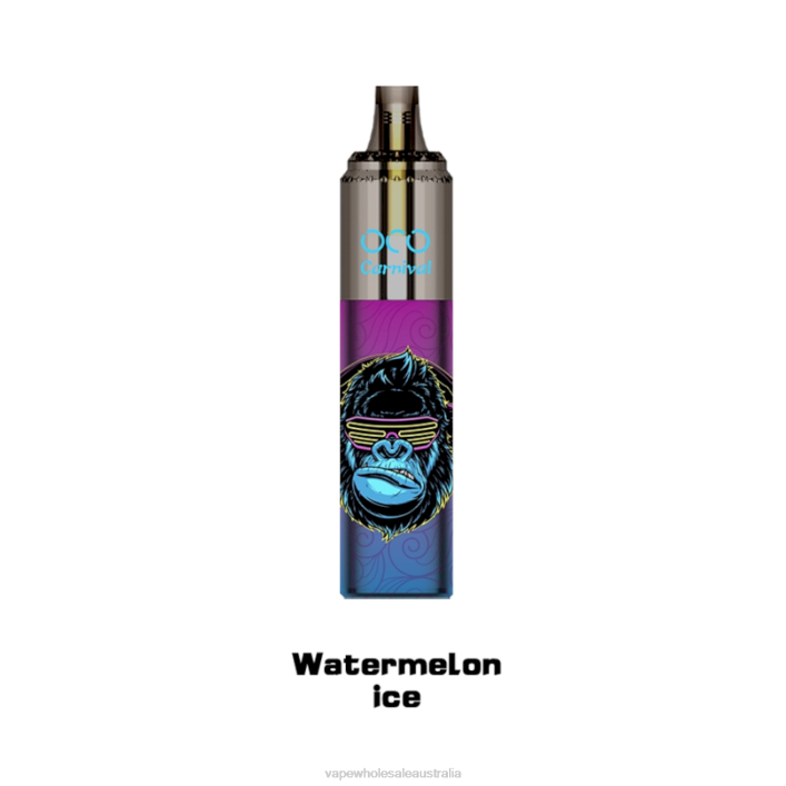 Vaping Supplies Near Me - Watermelon Ice LAVIE OCO Carnival 10000 Puffs 8L8X359