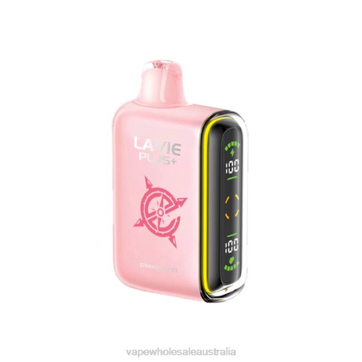 E Cig Wholesale Distributors - Strawberry Ice LAVIE PLUS 15000 Puffs 8L8X104